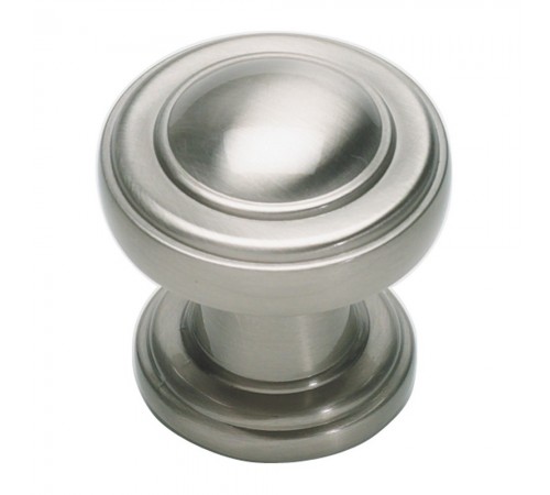 Bronte Knob 1 1/8 Inch Brushed Nickel