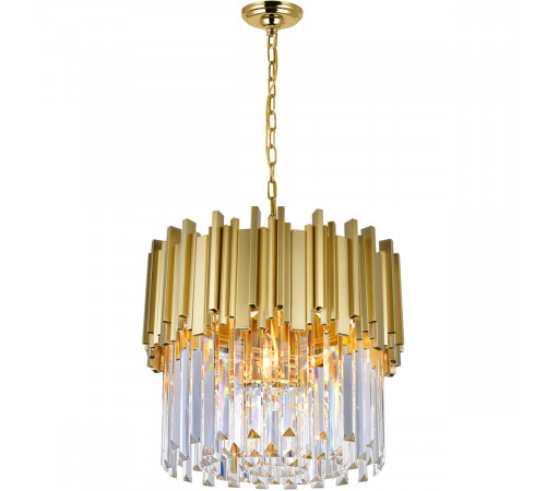 Deco 4 Light 16 inch Medallion Gold Down Chandelier Ceiling Light Deco 4 Light 16 inch Medallion Gold Down Chandelier Ceiling Light