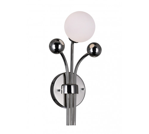Element 1 Light 8 inch Polished Nickel Wall Light