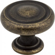 Bremen 1 Distressed Antique Brass 1-1/4