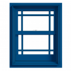 Custom Wood Double-Hung Window