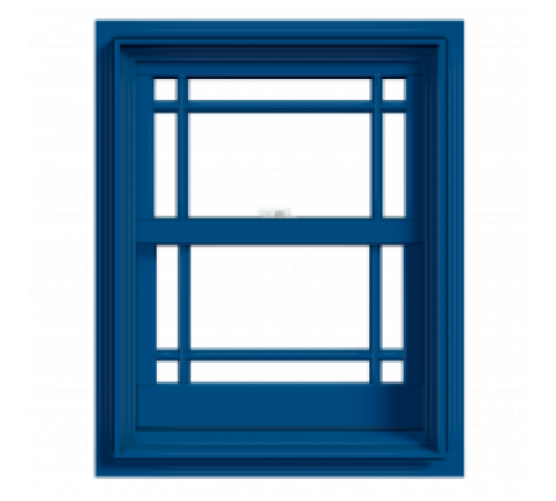 Custom Wood Double-Hung Window