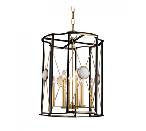 Cresson 8 Light 19 inch Aged Brass Pendant Ceiling Light