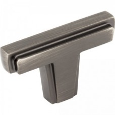 Lexa Knob Brushed Pewter 2