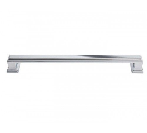 Sutton Place Pull 7 9/16 Inch (c-c) Polished Chrome