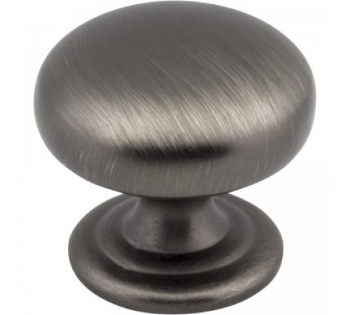 Florence Knob Brushed Pewter 1-1/4