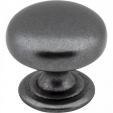 Florence Knob Gun Metal 1-1/4