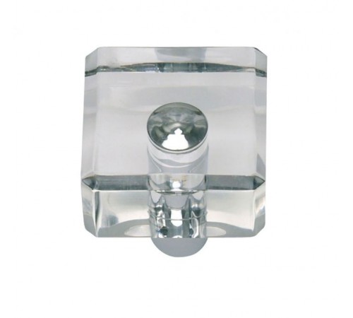 Optimism Square Knob 1 1/4 Inch Polished Chrome Optimism Square Knob 1 1/4 Inch Polished Chrome