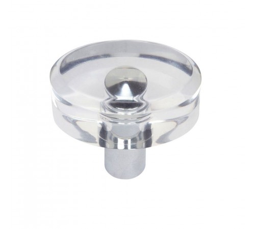 Optimism Oval Knob 1 1/2 Inch Polished Chrome Optimism Oval Knob 1 1/2 Inch Polished Chrome