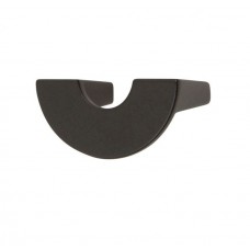 Roundabout Knob 1 1/4 Inch (c-c) Matte Black