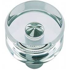 Optimism Round Knob 1 3/16 Inch Polished Chrome