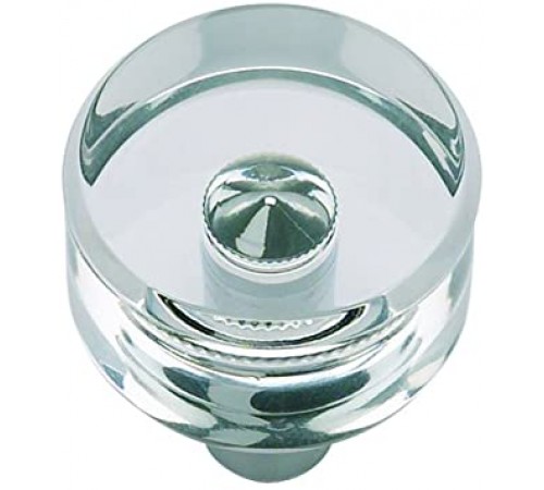 Optimism Round Knob 1 3/16 Inch Polished Chrome Optimism Round Knob 1 3/16 Inch Polished Chrome