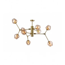Canada 9 Light 46 inch Gold Chandelier Ceiling Light