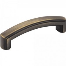 Delgado Pull 	Antique Brushed Satin Brass 4-1/4