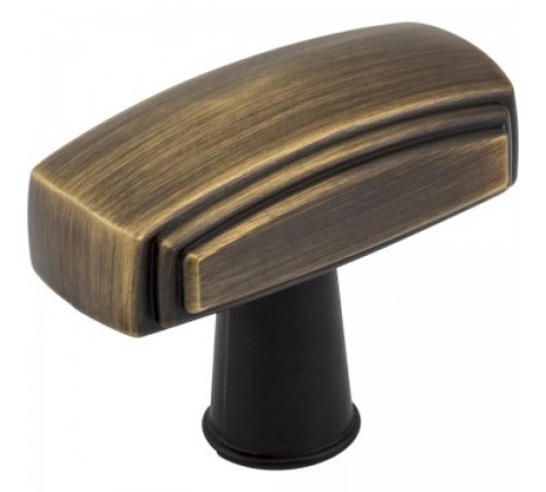 Delgado Knob Antique Brushed Satin Brass 1-9/16 Delgado Knob Antique Brushed Satin Brass 1-9/16