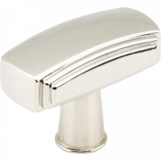 Delgado Knob Polished Nickel 1-9/16