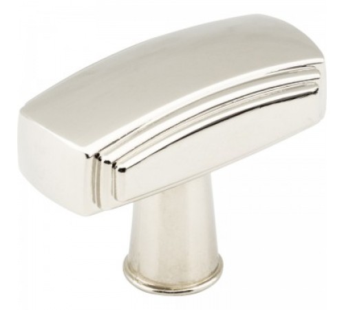 Delgado Knob Polished Nickel 1-9/16