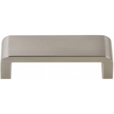 Platform Pull 3 3/4 Inch Brushed Nickel