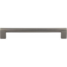 Round Rail Pull 7 9/16 Inch Slate