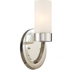 Denver 1 Light 5 inch Polished Nickel Vanity Light Wall Light