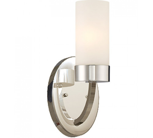 Denver 1 Light 5 inch Polished Nickel Vanity Light Wall Light