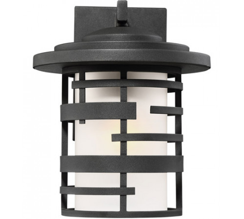 Lansing 1 Light 11 inch Textured Black Outdoor Wall Mount