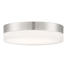 Pi LED 14 inch Brushed Nickel Flush Mount Ceiling Light