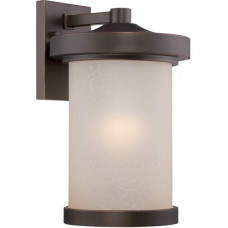 Diego LED 14 inch Mahogany Bronze Outdoor Wall Light
