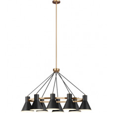 Towner 8 Light 25 inch Satin Bronze Pendant Ceiling Light