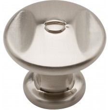 Ergo Knob 1 3/8 Inch Brushed Nickel