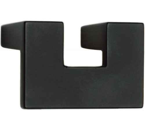 U Turn Knob 1 1/4 Inch (c-c) Matte Black U Turn Knob 1 1/4 Inch (c-c) Matte Black