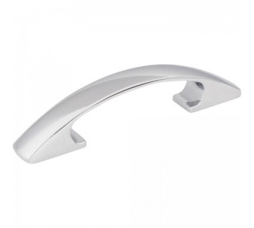 Strickland Cabinet Pull In Polished Chrome 4-1/2