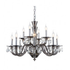 Augusta 12 Light 32 inch Silver Shade Chandelier Ceiling Light, Urban Classic