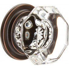 Crystal Old Town Knob Oil Rubbed Bronze 1 3/4