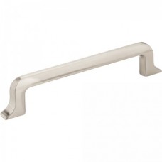Callie Pull Satin Nickel 6-1/4