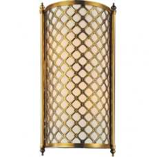 Gloria 2 Light French Gold Wall Light