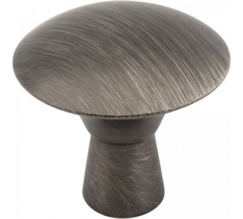 Zachary Knob Brushed Pewter 1-1/16