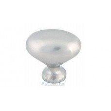 Robin Egg Knob 1 1/4 Inch Brushed Nickel