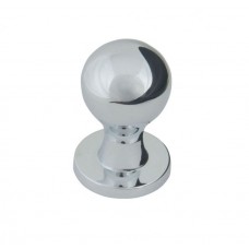 Nipple Knob 3/4 Inch Polished Chrome