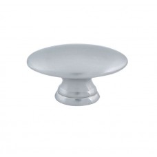 Egg Knob 1 1/2 Inch Brushed Nickel