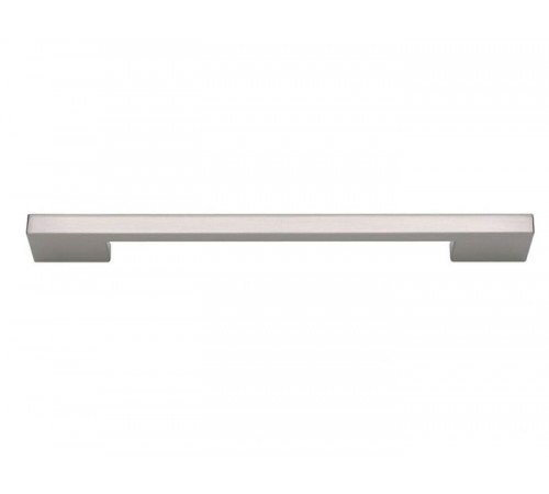 Thin Square Pull 7 9/16 Inch (c-c) Brushed Nickel