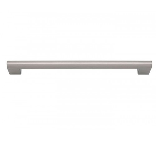 Round Rail Pull 7 9/16 Inch (c-c) Brushed Nickel Round Rail Pull 7 9/16 Inch (c-c) Brushed Nickel