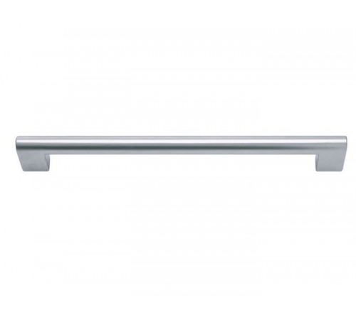 Round Rail Pull 7 9/16 Inch (c-c) Matte Chrome Round Rail Pull 7 9/16 Inch (c-c) Matte Chrome