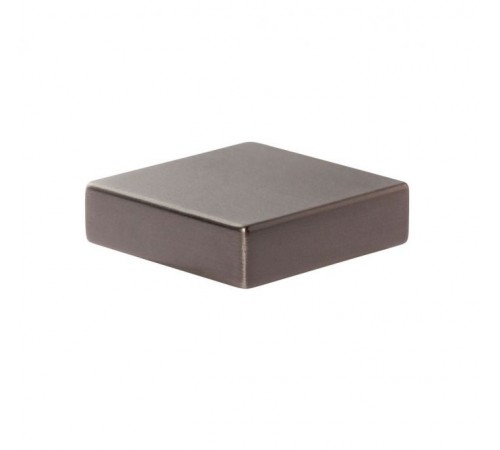 Thin Square Knob 1 1/4 Inch Slate
