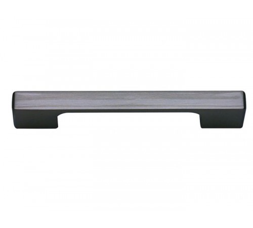 Thin Square Pull 3 3/4 Inch (c-c)  Matte Black