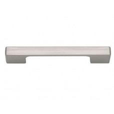 Thin Square Pull 3 3/4 Inch (c-c) Brushed Nickel
