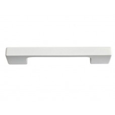 Thin Square Pull 3 3/4 Inch (c-c) High White Gloss