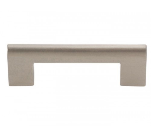 Round Rail Pull 3 Inch (c-c) Brushed Nickel