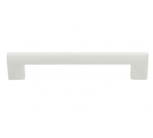 Round Rail Pull 5 1/16 Inch (c-c) High White Gloss Round Rail Pull 5 1/16 Inch (c-c) High White Gloss