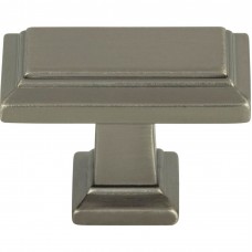 Sutton Place Rectangle Knob 1 7/16 Inch Slate